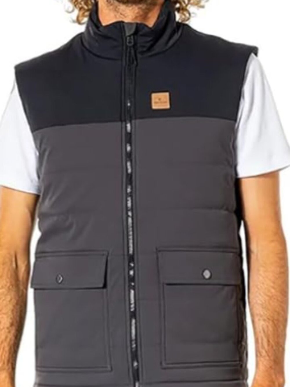 Rip Curl Anti-Series Ridge Vest NWT Size Medium Quilted Mens Vest
